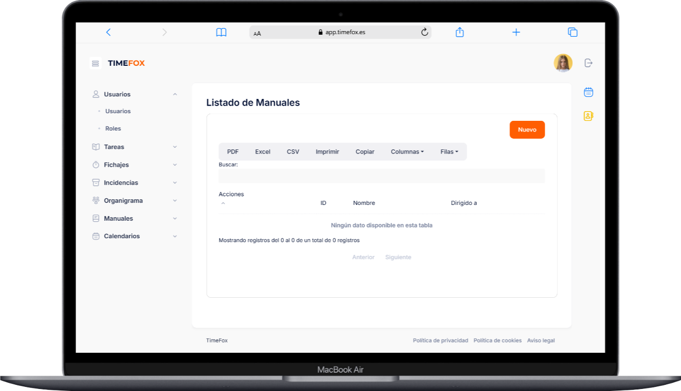 Manuales del trabajador, Documentación y Guías para Empleados