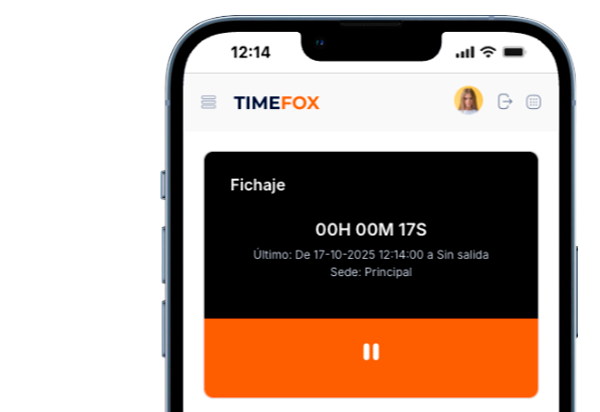 TimeFox | Software de Control Horario Digital y Fichaje Laboral, Sistemas de Fichaje Timefox | Control Horario y Registro Laboral Digital, Sistemas de Fichaje digital